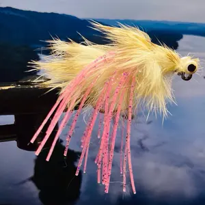 Custom Hand Tied Bass Bug Fly for Fly Fishing.