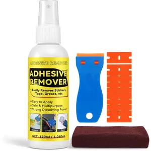 Adhesive Remover Surface-Safe Sticker Remover Spray Quickly Removes Sticker Glue and Tape Residue Safe for Car Glass Label Decals & More 4.06 fl.oz/120ml