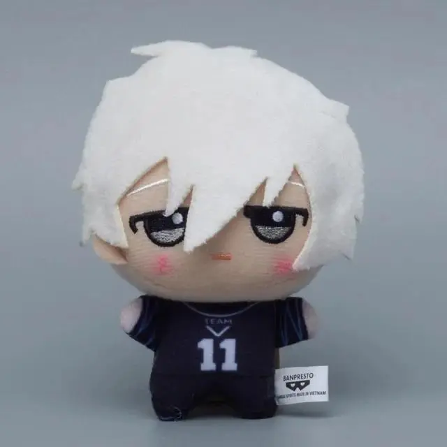 New10cm Blue Lock Plush Toy KeyChain Pendant Nagi Seishiro Chigiri Hyoma Gagamaru Gin Action Figure Soft Bag Pendant Gifts