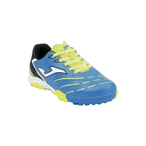 Joma Toledo N-10 JR TF Turf Youth Soccer Cleats - Blue/Lime