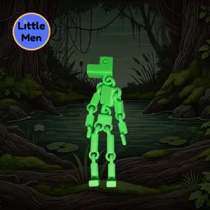 3D Printed Articulated Reptile Fidget Toy | Stress Relief Sensory Toy for Kids & Adults | ADHD Anxiety Desk Toy | Fun Collectible Toy