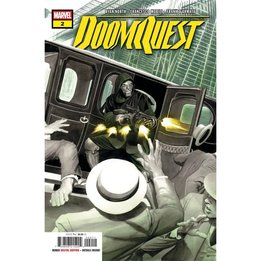 Doomquest #2 Comic Book - Alex Ross Cover, Doctor Doom Adventure, Acclaimed Series, Collector's Edition, April 15th 1912 Release