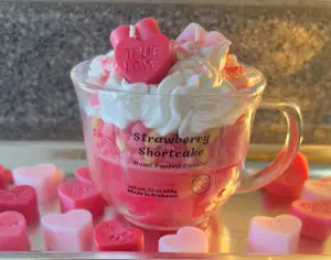 Valentine Strawberry Shortcake