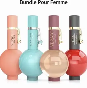 Bundle Pour Femme, Verato Amber, Verato Delicate, Verato Pour Homme, Perla passion - Edp 3.04oz By Mirada Perfumes