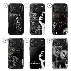 Deftones for Fans Phone Case for iPhone for Samsung, Phone Accessories, Cute Phone Case, Fashion Case, Perfect Gift for HerHim, Phone Case for iPhone, Creative Dual Layer Case