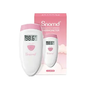 Non-Touch Forehead Digital Infrared Thermometer 2 in 1 for Adult and Kids Baby with Fever Alarm