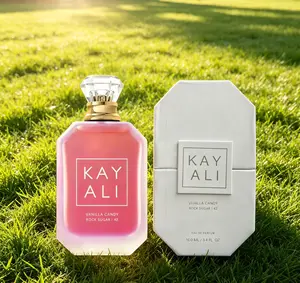 Kayali Vanilla Candy Rock Sugar 42 Eau de Parfum Spray, Sweet Gourmand Fragrance with Candied Pear, Bubble Gum & Vanilla Cream, Unisex Long-Lasting Scent, 3.4 oz / 100ml