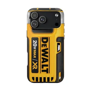 DEWALT Power Cell Series Phone Cover for iPhone 17 - 11 Pro Max Plus Mini X XR XS 7 8 Plus or SAMSUNG GALAXY S25 - S21 Ultra Plus
