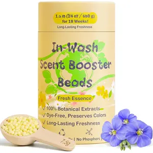 In-Wash Scent Booster Beads - Fresh  Scent, Laundry Beads fabric softener, 24 oz - Lasts Up to 70 Washing Cycles -  & Safe for  and