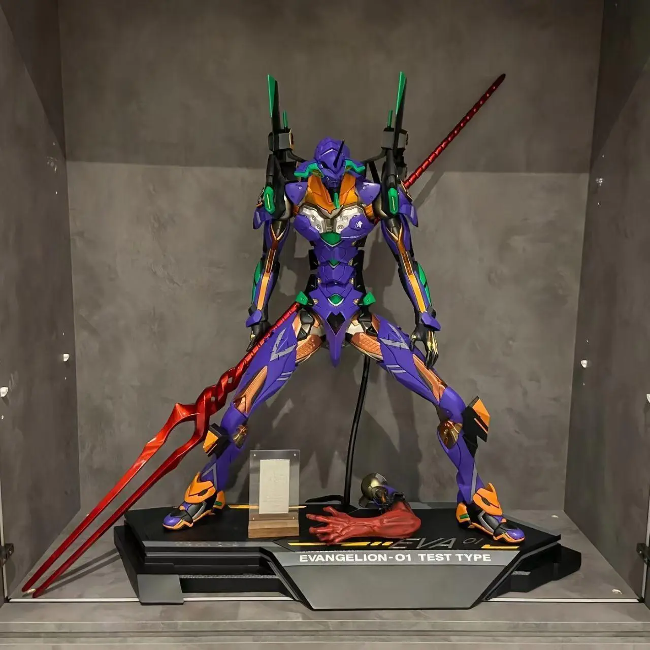 Neon Genesis Evangelion EVA Unit-01 GK Statue | Interchangeable Arms Anime Figure Collection Decor Gift