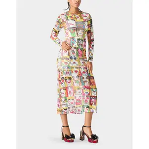 Betsey Johnson BETSEY'S ART DRESS MULTI
