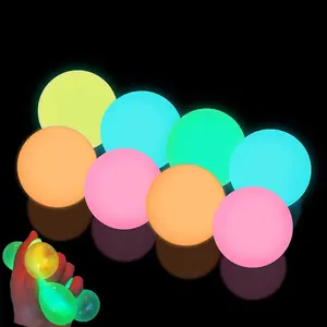 10pcs/15pcs Glow in The Dark Sticky Stress Balls - UV Reactive Squishy Sensory Fidget Suitable for Adults &, Non-Toxic Squishy Party Favors, Glowing Ceiling Decor, Durable UV Glow Under Blacklight