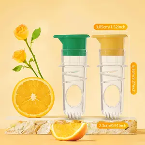 New Manual Lemon Juicer Household Mini Fruit Squeezer Portable Hand Press Orange Juice Extractor