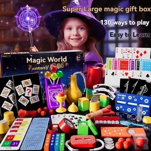 Magic Set: over 80 Kids Magic Tricks, Step-By-Step Video Tutorials, Professional Magician Instructions, Suitable for Boys and Girls