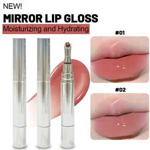 Glossy Finish Lip Glaze Stick Moisturizing Lip Gloss Plumping Lipstick for Women & Girls Lip Makeup Supply Gloss Lipgloss | Lip Glaze Stick Single-Pack Moisturizing Lip Gloss with Plumping Effect Lip Stick for Women & Girls Beauty Lip Makeup Supplies