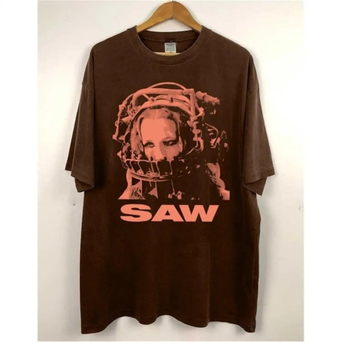 Saw Movie Vintage 90S Tee Vintage Saw Reverse Bear Trap Movie Promo Tee Saw Horror Movie Tee Saw Movie Vintage