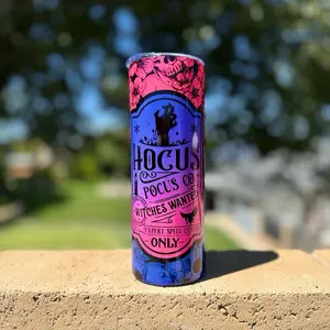 Spooky 20 Ounce Metal Tumbler