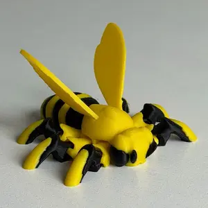 Wasp 3D Printed Flexi Fidget Toy
