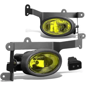 FL-ZTL-119-AM Front Bumper Fog Light Driver & Passenger Side Enhance visibility [Compatible with 06-08 Civic 2-Door Coupe]