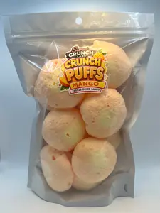 Mango Crunch Puffs – Freeze-Dried Candy | Sweet Crunch Labs