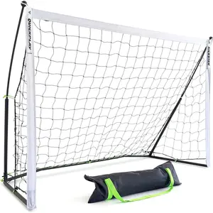 Kickster Soccer Goal Range - Ultra Portable | Quick and Easy Set Up | Includes Net and Carry Bag |  in 7 Sizes | Backyard Soccer Net for  & Adults [Single Goal]