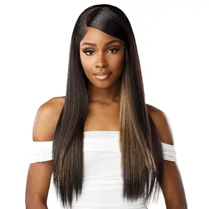 Sensationnel Bare Lace Glueless Synthetic Extra Transparent Luxe 13X6 Lace Front Wig - 13X6 UNIT 1