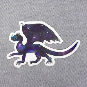 Galaxy Dragon Sticker