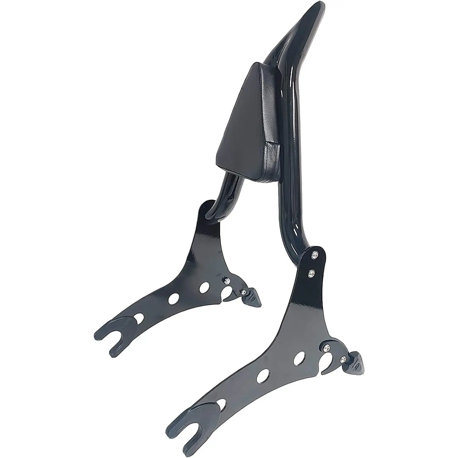 Black Sissy Bar Detachable Passenger Backrest Fit for Indian 2014-2024 2025 Chieftain Roadmaster Springfield Challenger Dark Horse / 2014-2020 Chief (Not fit Chief 2021+ Models)