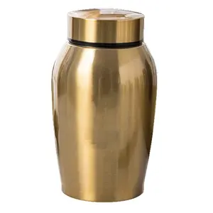 Pet Ash Urn Stainless Steel Sealed Moisture-Proof, Dog Cat Rabbit Ash Crematory Container, Funeral Supplies, Pet Memorial Box