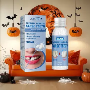 Moldable Dental Gel (30ml) — Temporary Tooth Filling & Denture Kit for Missing, Broken or Chipped Teeth | Instant Smile Fix, Reusable Thermoplastic