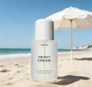PHLUR Heavy Cream Body Mist 240ml | Gourmand Vanilla Hair & Body Spray | Marshmallow, Coconut Cream & Citrus Long-Lasting Feminine Fragrance