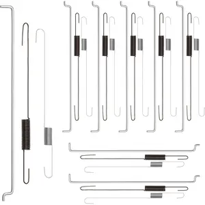 24PCS Throttle Return Spring Linkage Kit Connecting Rod Speed Control Carburetor Classification Governor Spring Compatible with 168F/GX160/GX200/170F/GX210 Gasoline Engine