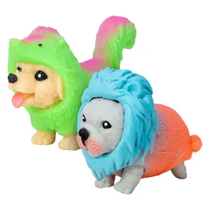 Schylling Party Animal Rave Puppies Squishy Toy – Soft Squeeze Stress Relief Fun for Kids & Adults