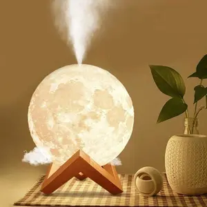 Moon Lamp Aroma Diffuser – 3D Essential Oil Diffuser with LED Light