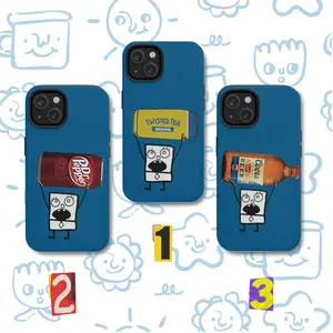 Doodle Bob Dr Pepper/Twisted Tea/Coors Banquet Beer Collage Collection Phone Cases Phone Cover Hard Case Tough 2-piece Phone Case
