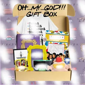 OH...MY....GOD....F.R.I.E.N.D.S Gift Box - Official Merchandise, T-Shirts, Beach Towels, Keychains, Tumblers, Jewelry, and More for F.r.i.e.n.d.s Fans
