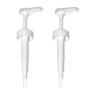 Gallon Pump Dispenser - for Plastic or Glass Bottles – Heavy-Duty Leak Proof for Commercial and Household Use– Non-BPA Plastic (Pack of 2) Kitchen Reusable Utensils Washable