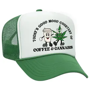 Coffee & Cannibis Trucker Hat