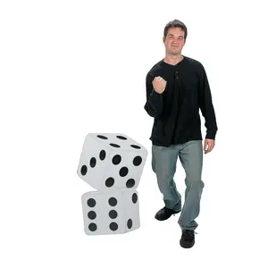 34 1/2" Dice Cardboard Cutout Stand-Up