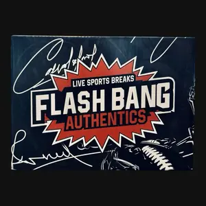 Authentic Flash Bang + 2 Collectible Sports Trading Cards