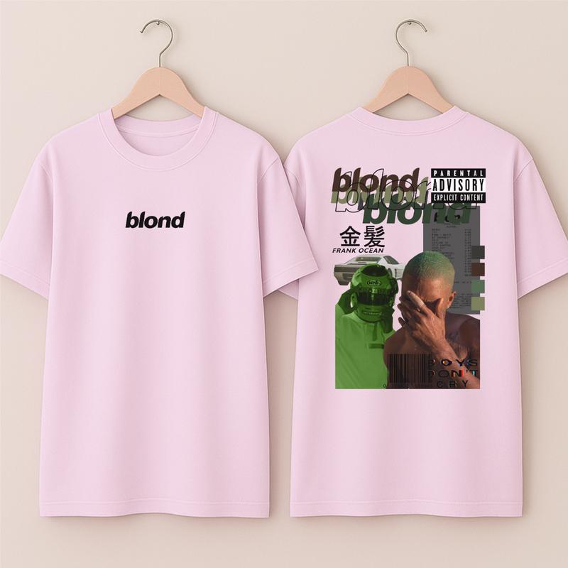 Green Blond Custom Graphic T-shirt, Music-Inspired Streetwear, Top for Men and Women, Trendy Gift Apparel outfits, 100% Cotton Gildan