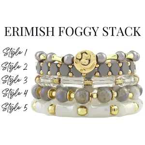 Erimish Foggy Stack Bracelet