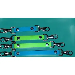 Biothane Extra Small Safety Clip for Dogs Collars Waterproof with Lifetime Warranty Secure Harness Muzzle to Collar Attachment