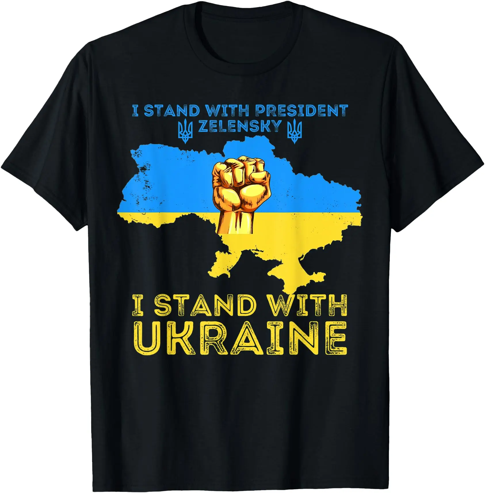 President Zelensky Not All Heroes Wear Capes Ukraine Flag   Unisex T-Shirt Sweatshirt Hoodie Crewneck Casual Shortsleev