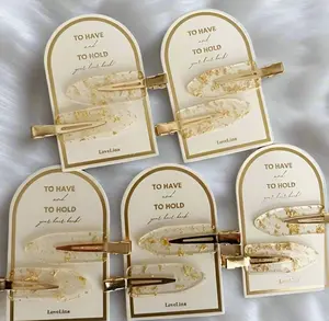 To Have and To Hold Gold Hair Pins