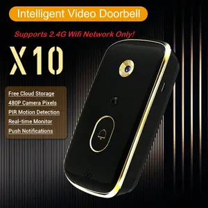 Perfect Gift Selection! Wireless Smart Doorbell Camera, night vision, two-way audio, real-time alerts, voice-changing, a long-lasting 3600mAh rechargeable battery, HD video quality, easy installation. Ideal for monitoring your front door.
