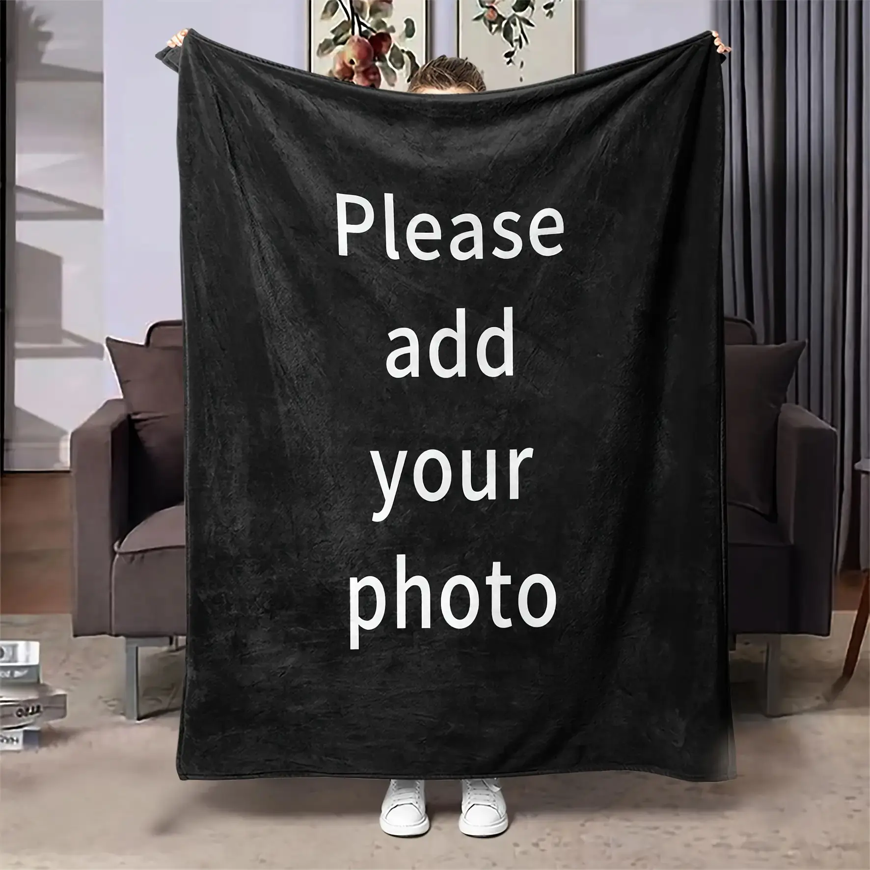 Custom Flannel Blanket - Personalized to Your Design-280GSM