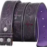 Cross Pendant Fashion Multi-Functional Carved Textured Belt for Men, Alt Belt, Design Belt, Statement Belts, Stylish Belts, Cool Belts, Punk Style Animal Pattern, All Seasons Accessory with Knife Attachment