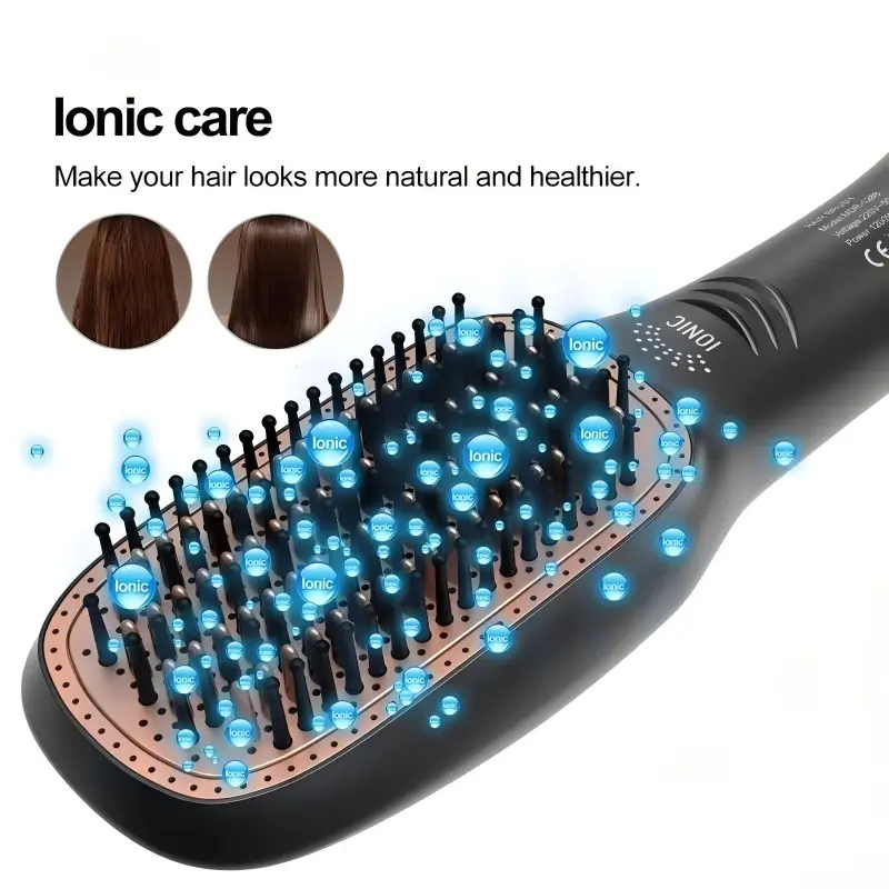 One-Step Hair Dryer and Styler, All-in-One Hair Brush Straightener for Salon-Quality Smooth & Straight Styles