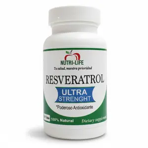 Magnesium-Infused Resveratrol Dietary Supplement Capsules - 1000mg Natural Antioxidant, Essential Minerals Supplement, Supports Longevity & Energy, 60 Count